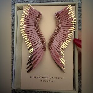 Mignonne Gavigan New York pink Madeline earrings